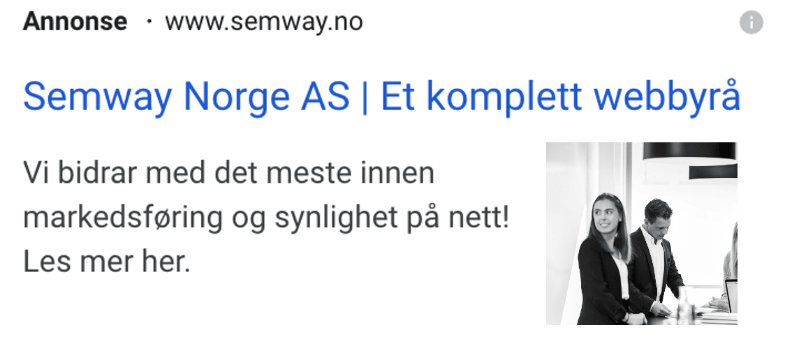 annonse med bildeutvidelse