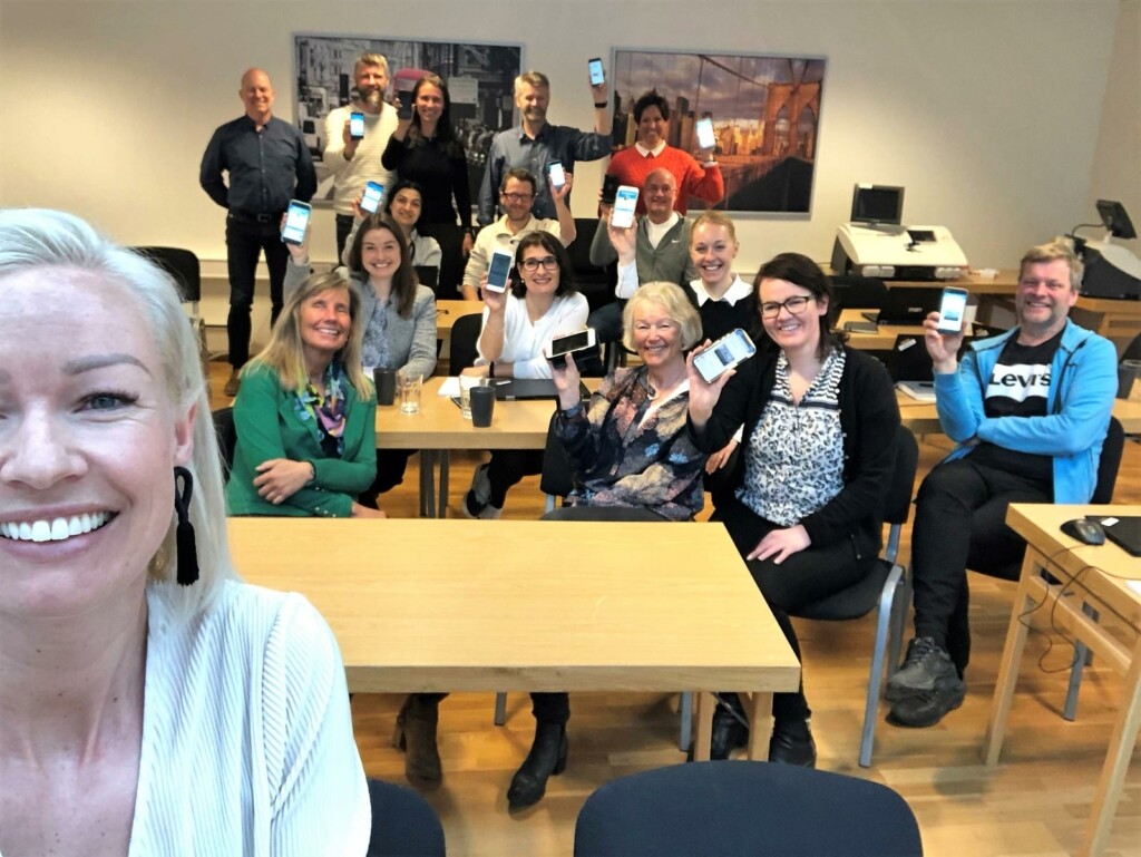 Sosiale medier kurs med Kaja